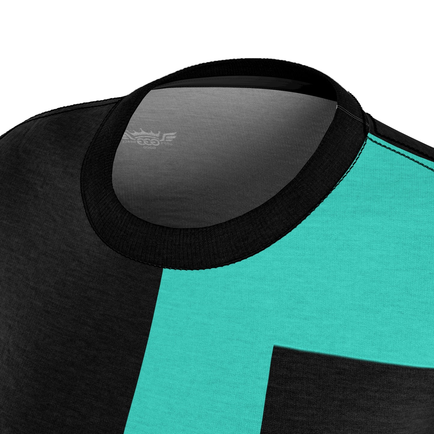 A...GGG turquoise,black,white design Women's AOP Cut & Sew Tee