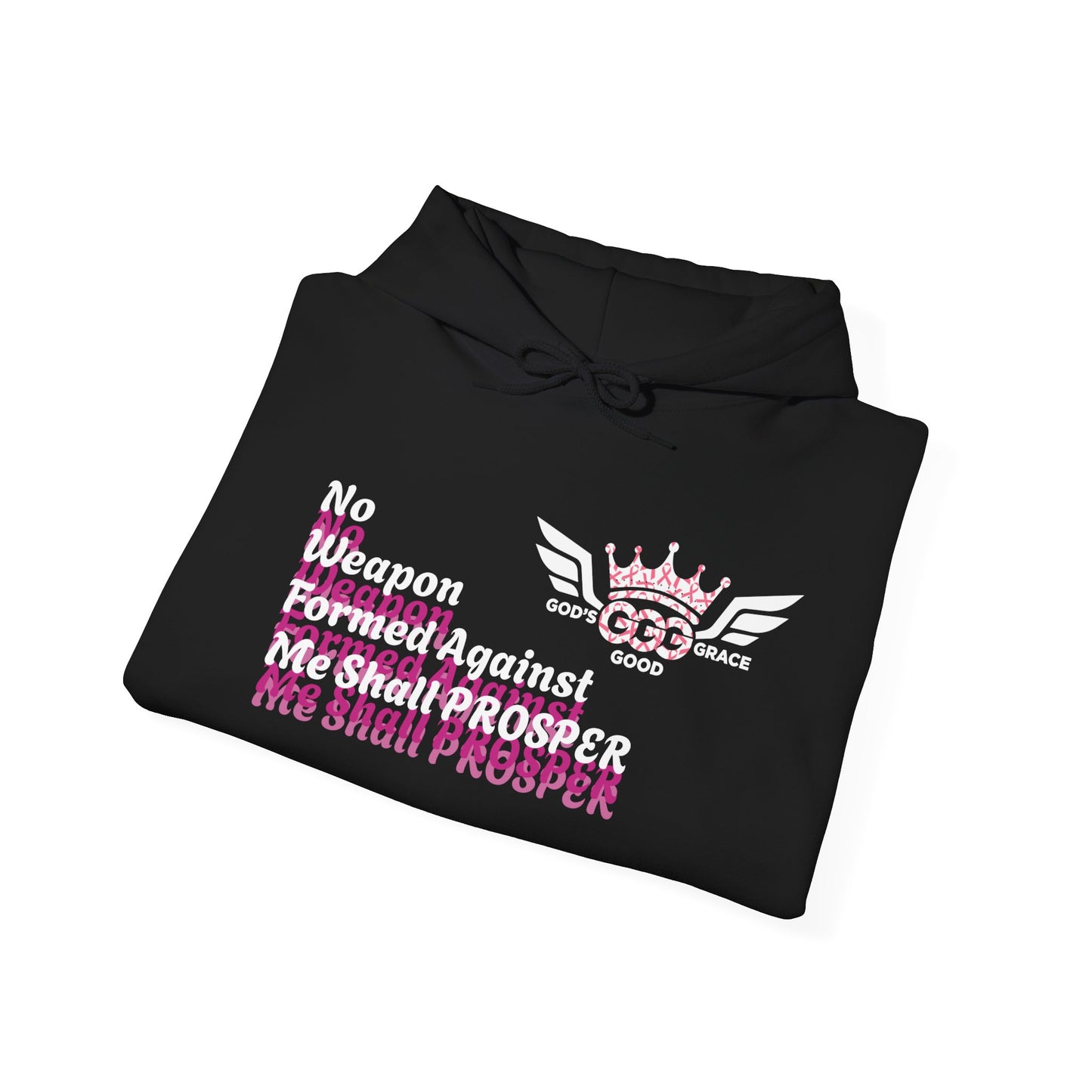 A...................Hooded Sweatshirt - Cancer Awareness Support and Stand Design