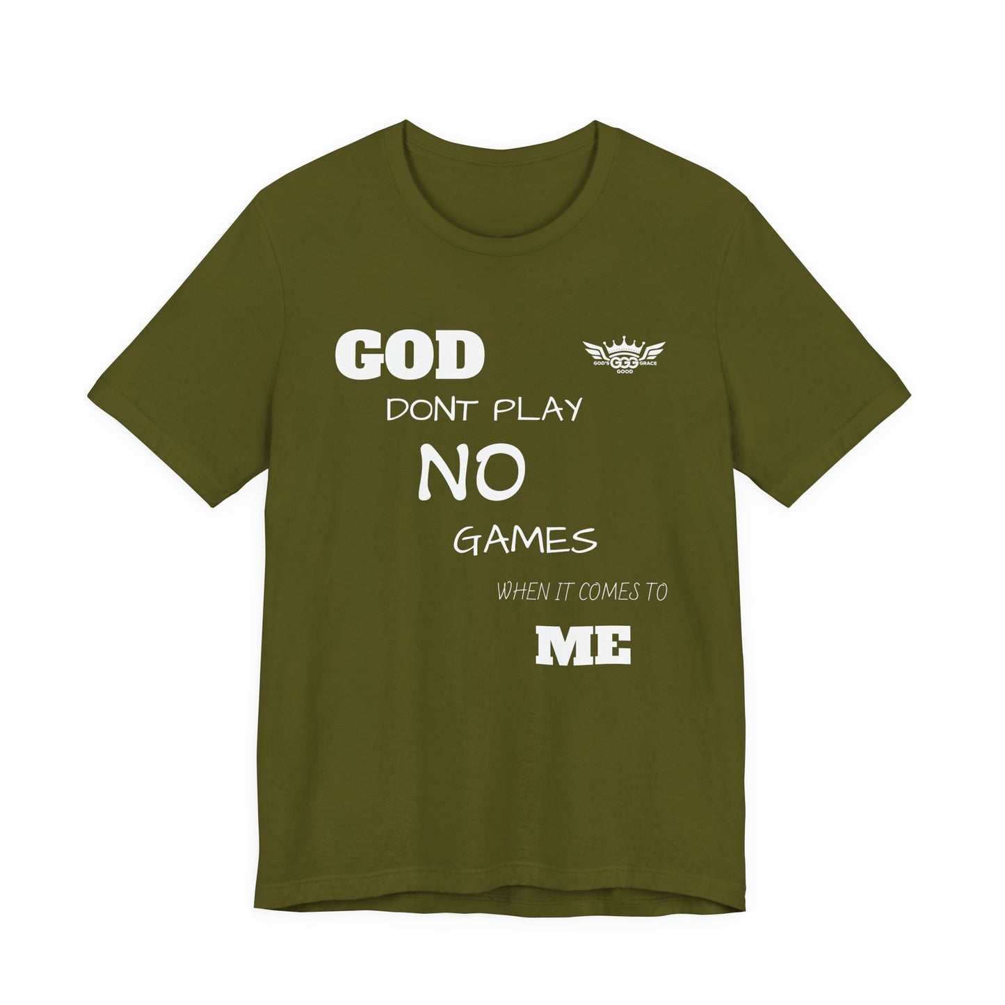 B...GGG -c....olive Unisex Jersey Short Sleeve Tee MULTIPLE COLORS