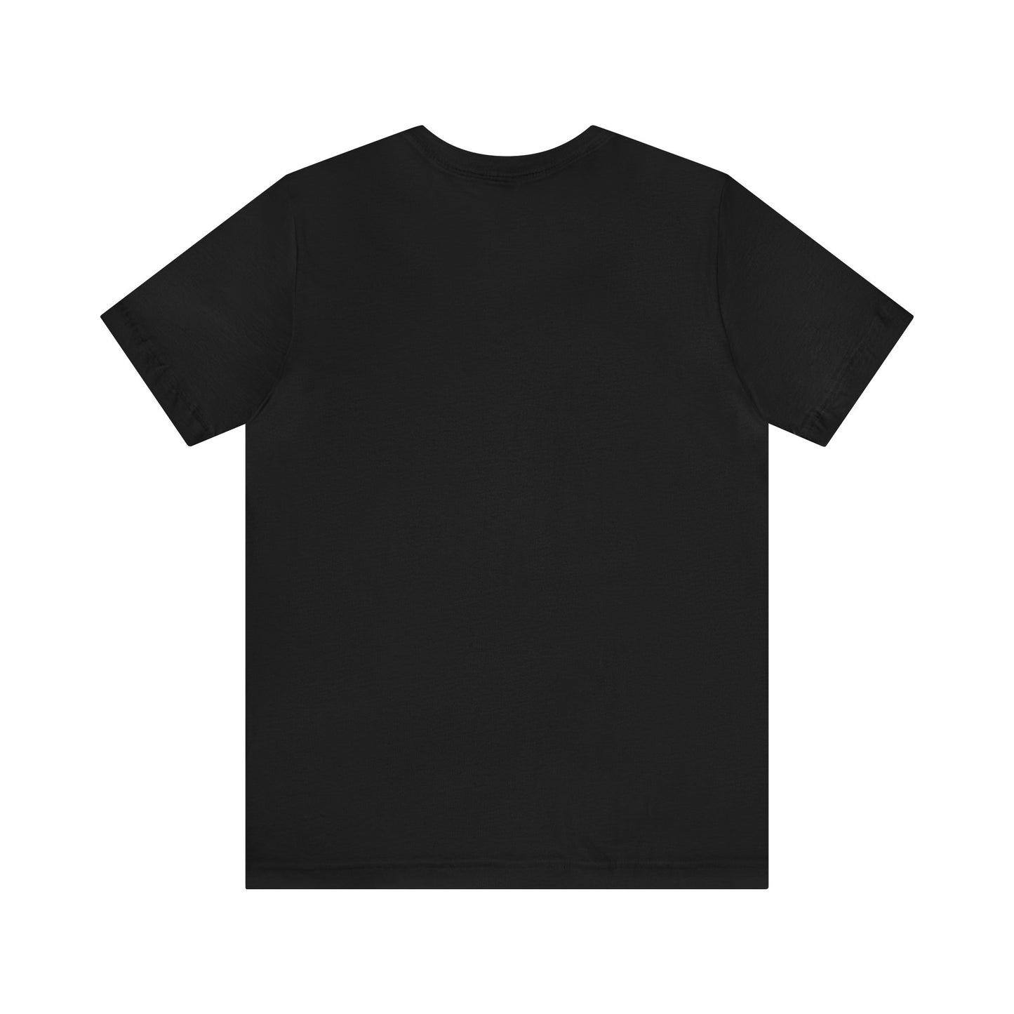 A...WHITE LOGO black Unisex Jersey Short Sleeve Tee