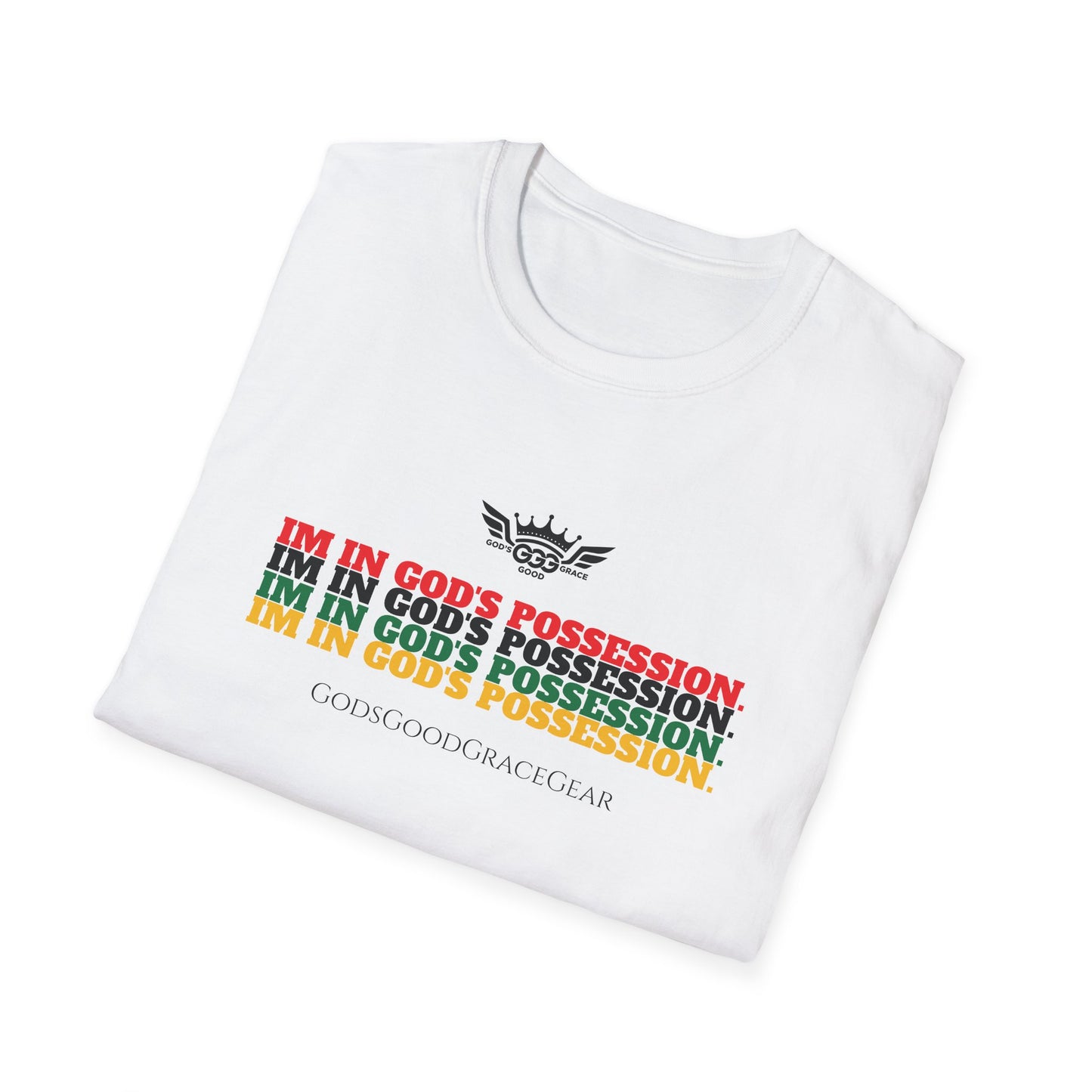 A...............juneteenth red/black/green GGG Unisex Softstyle T-Shirt