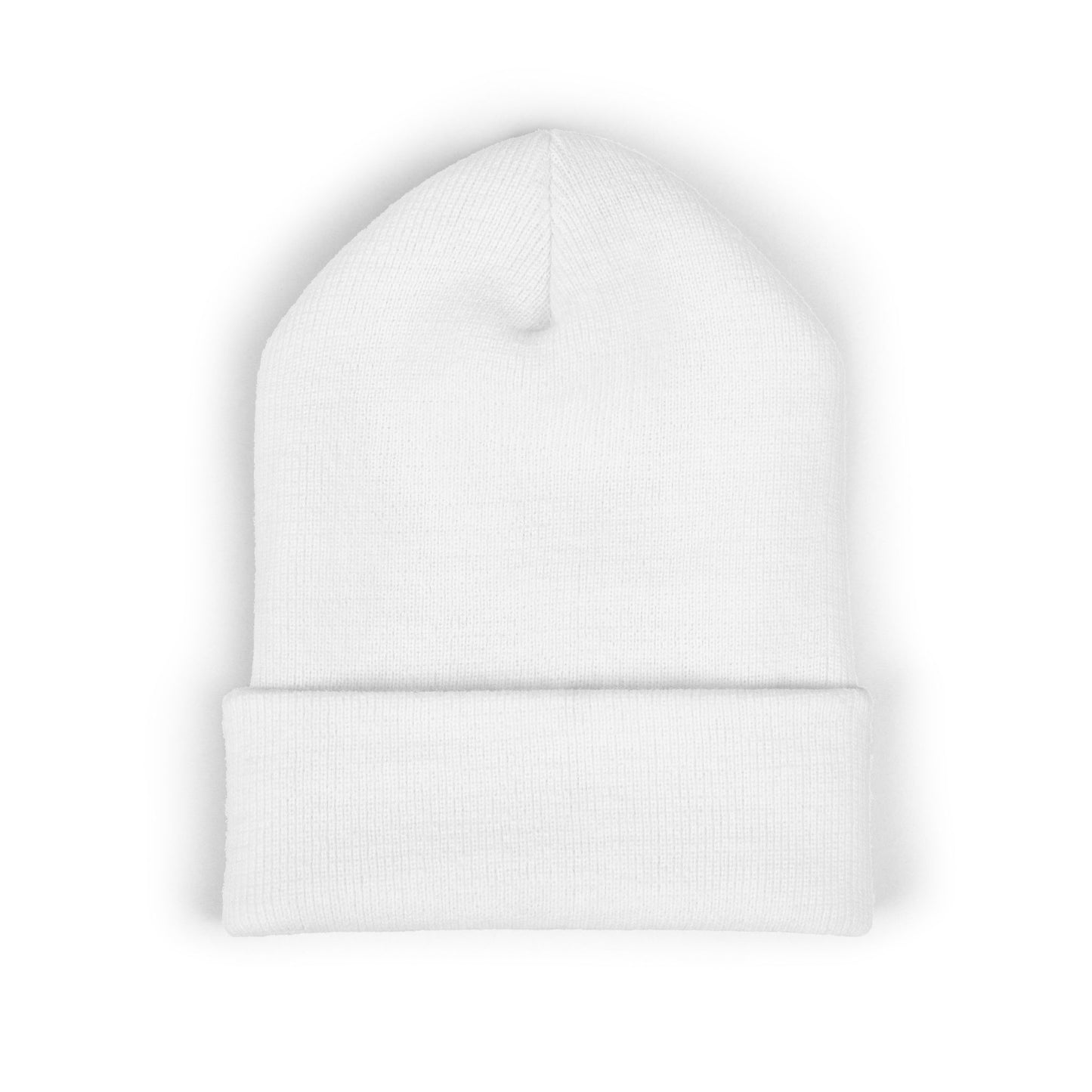 T...GGG White Logo Embroidered Classic Cuffed Beanie —MULTIPLE COLORS... Knit Hat