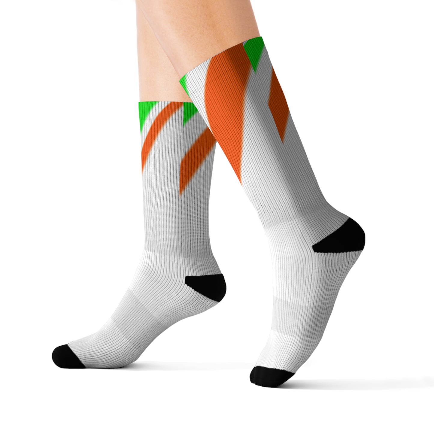 A.............rainbow (representing the Covenant) GGG design Sublimation Socks
