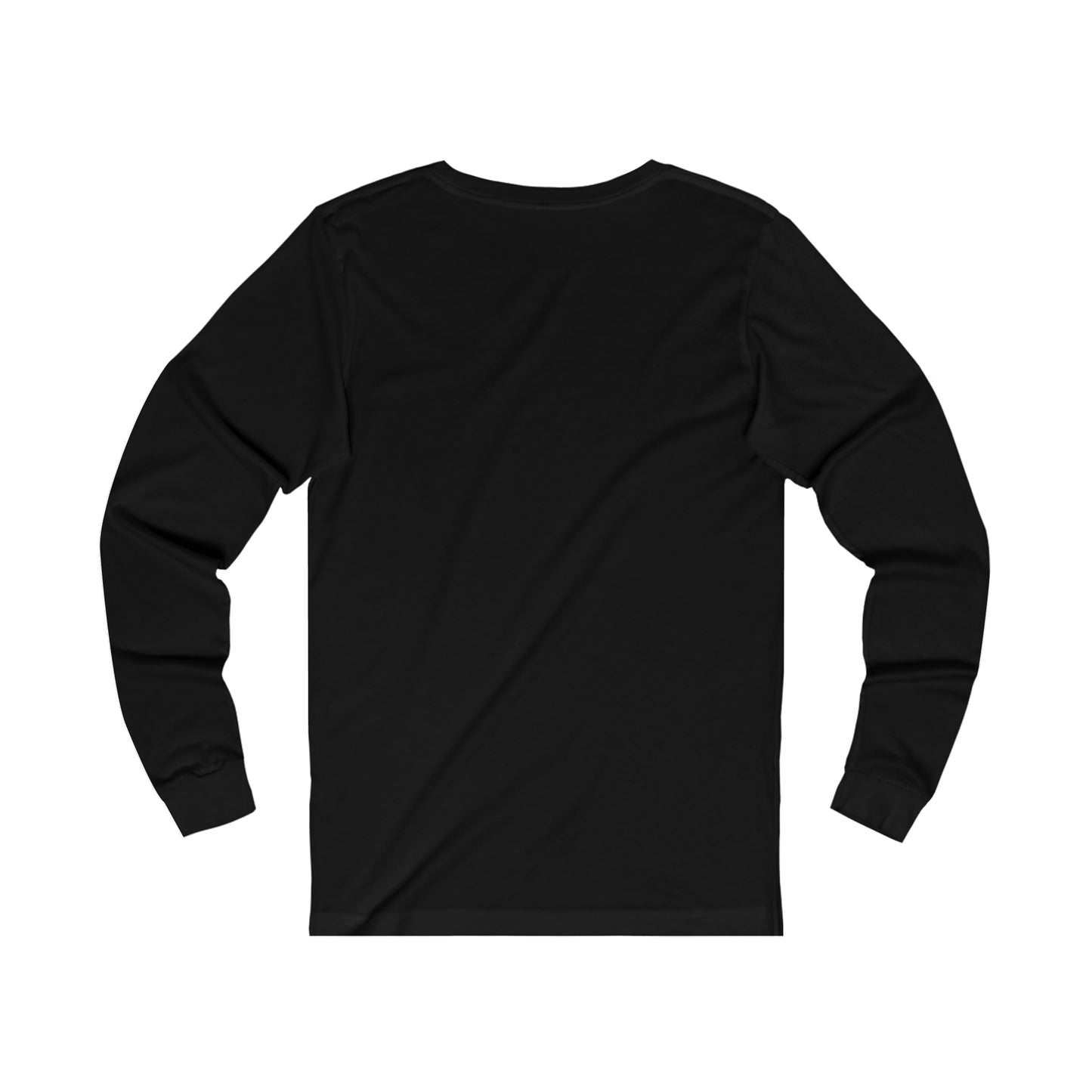 A...FLUORESCENT ORANGE LOGO black Unisex Jersey Long Sleeve Tee