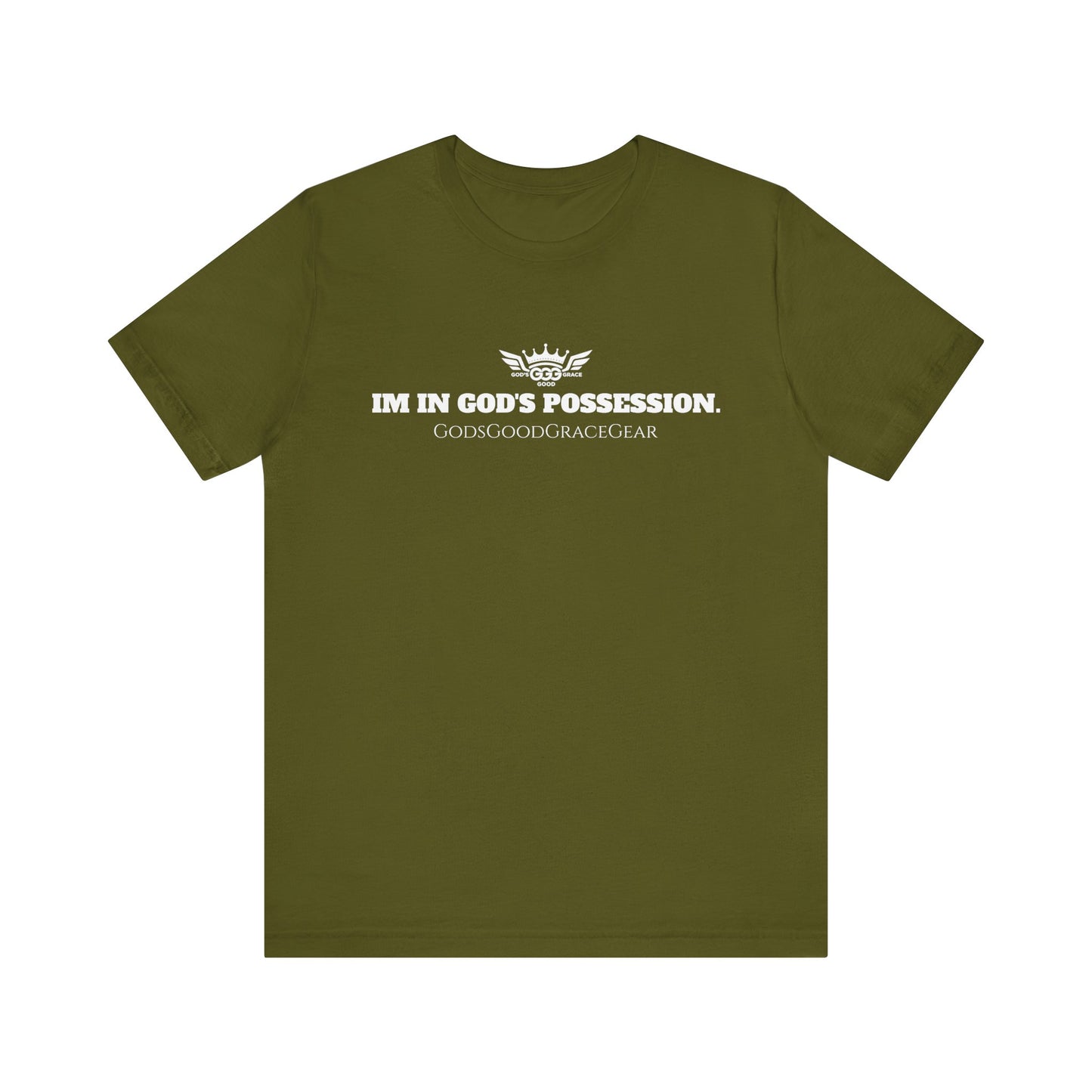 A......Olive Unisex Jersey Short Sleeve Tee