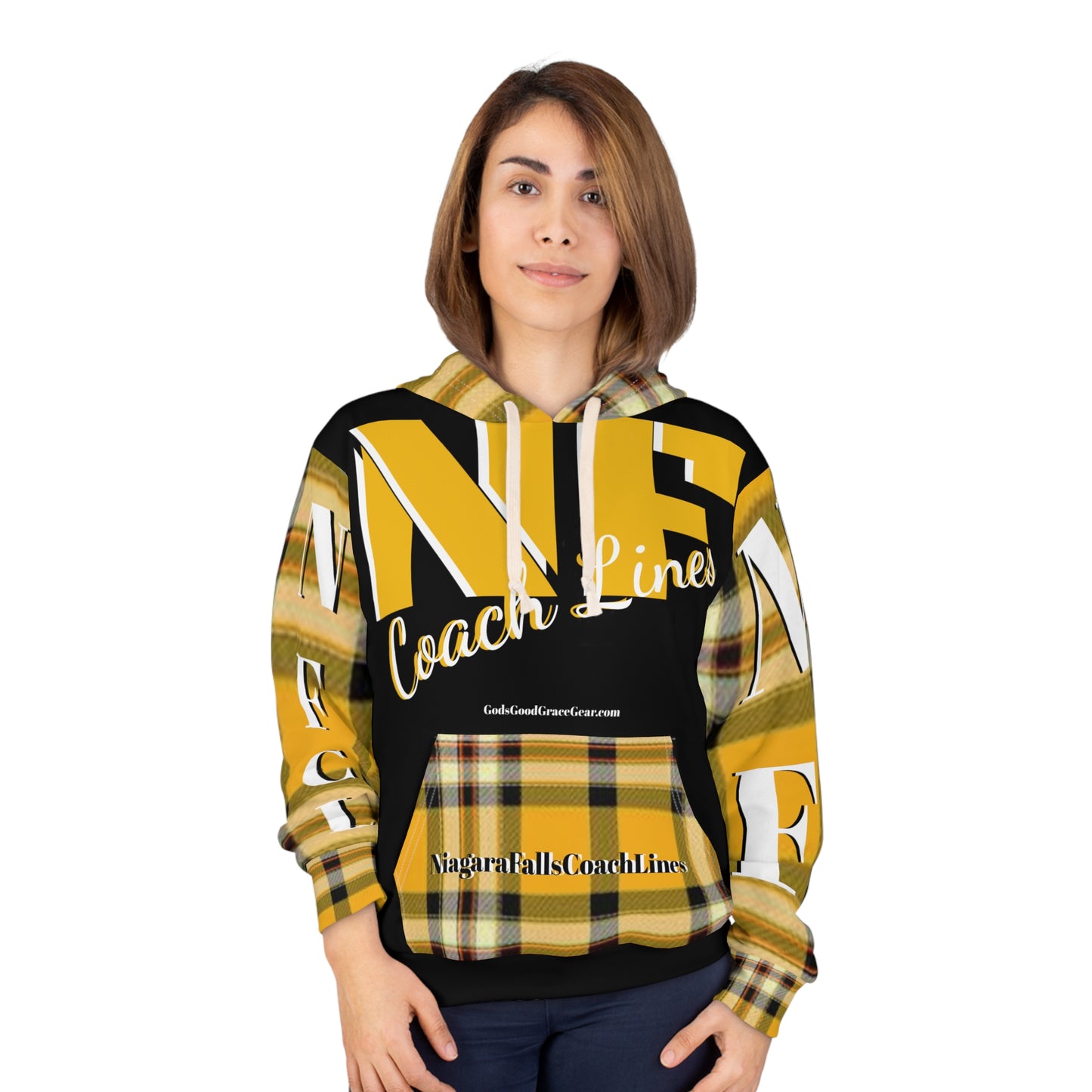 Z.......Yellow /black BIG BOY NFCL Unisex Pullover Hoodie