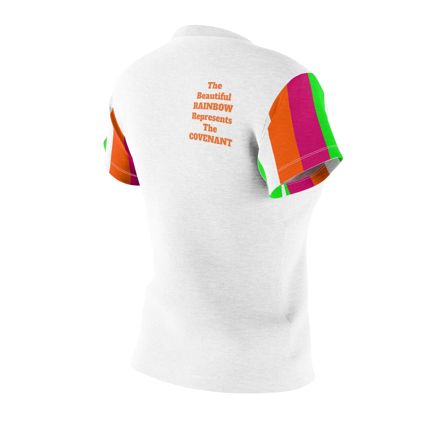 A.............rainbow (represents the Covenant) GGG Women's Cut & Sew Tee