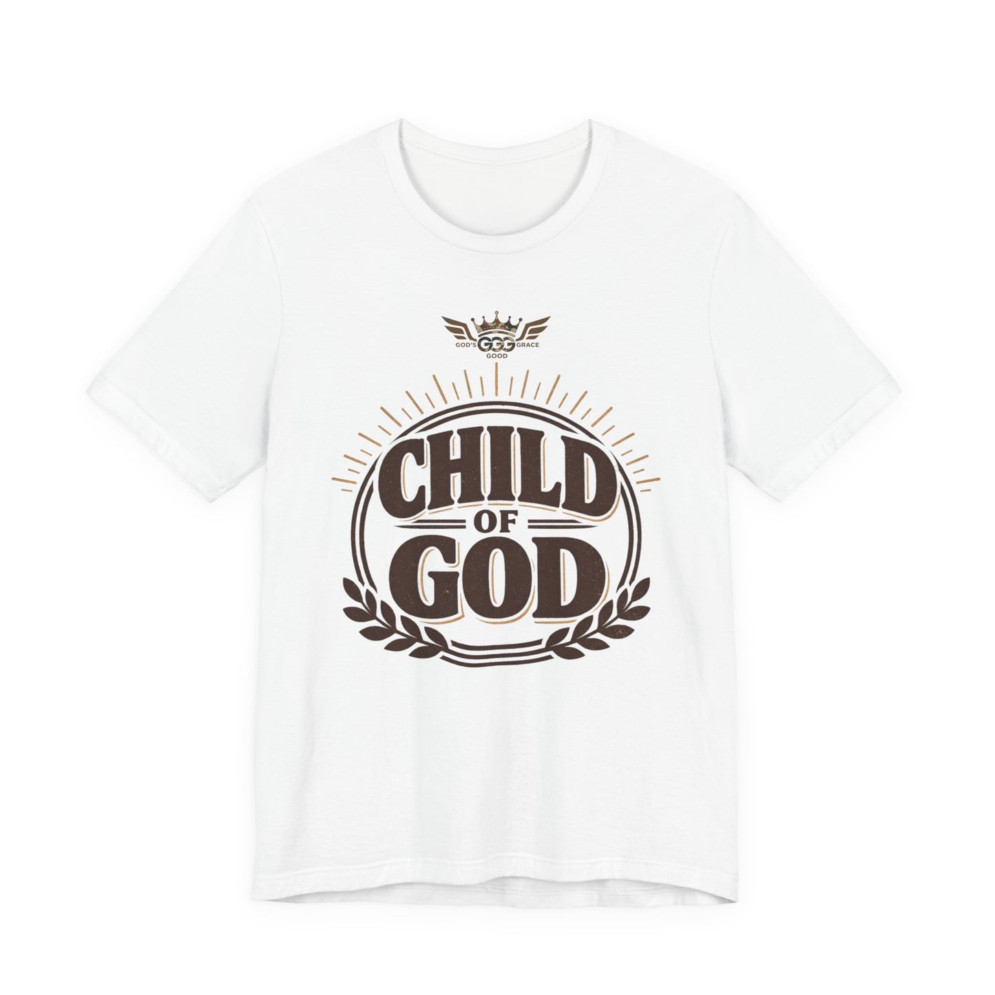 L...GGG d brown design GGG Graphic Tee — Faithwear