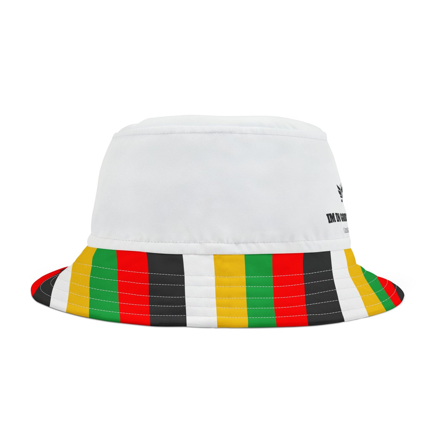 A...............Juneteenth red/black/green GGG Bucket Hat