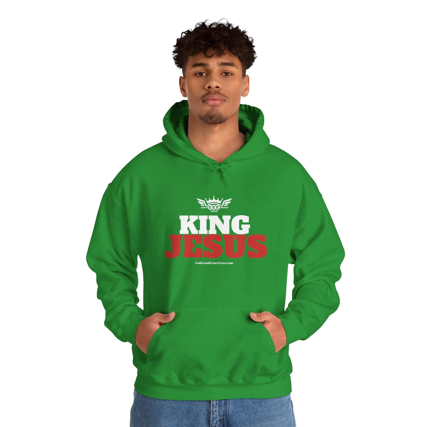 A.......................King JESUS HOODY Unisex Heavy Blend™ Hooded Sweatshirt