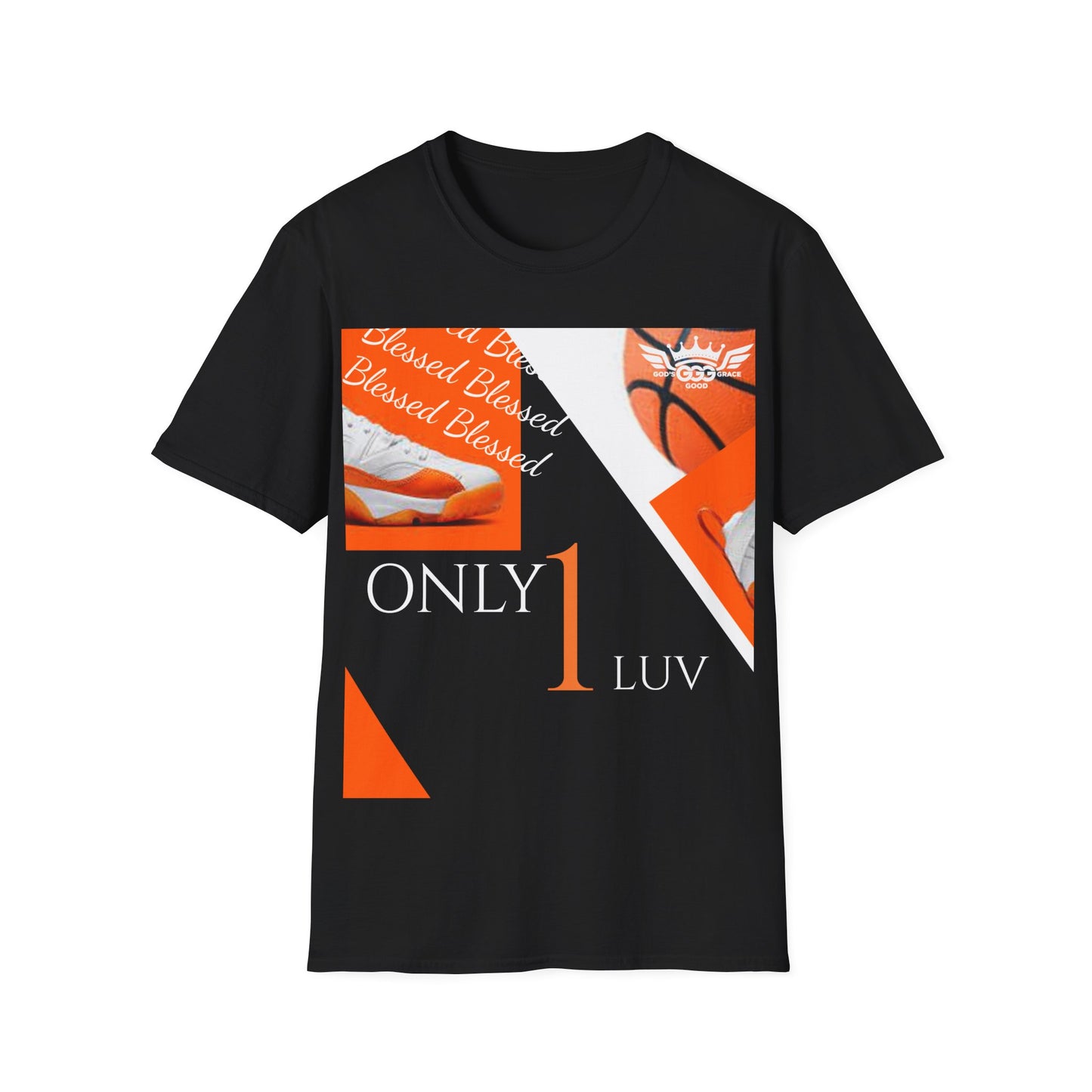 B..orange O1L GGG design Unisex SOFTSTYLE T-Shirt