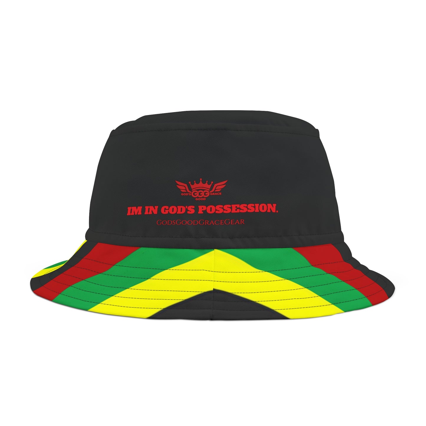 A.............Juneteenth red/black/green GGG Bucket Hat