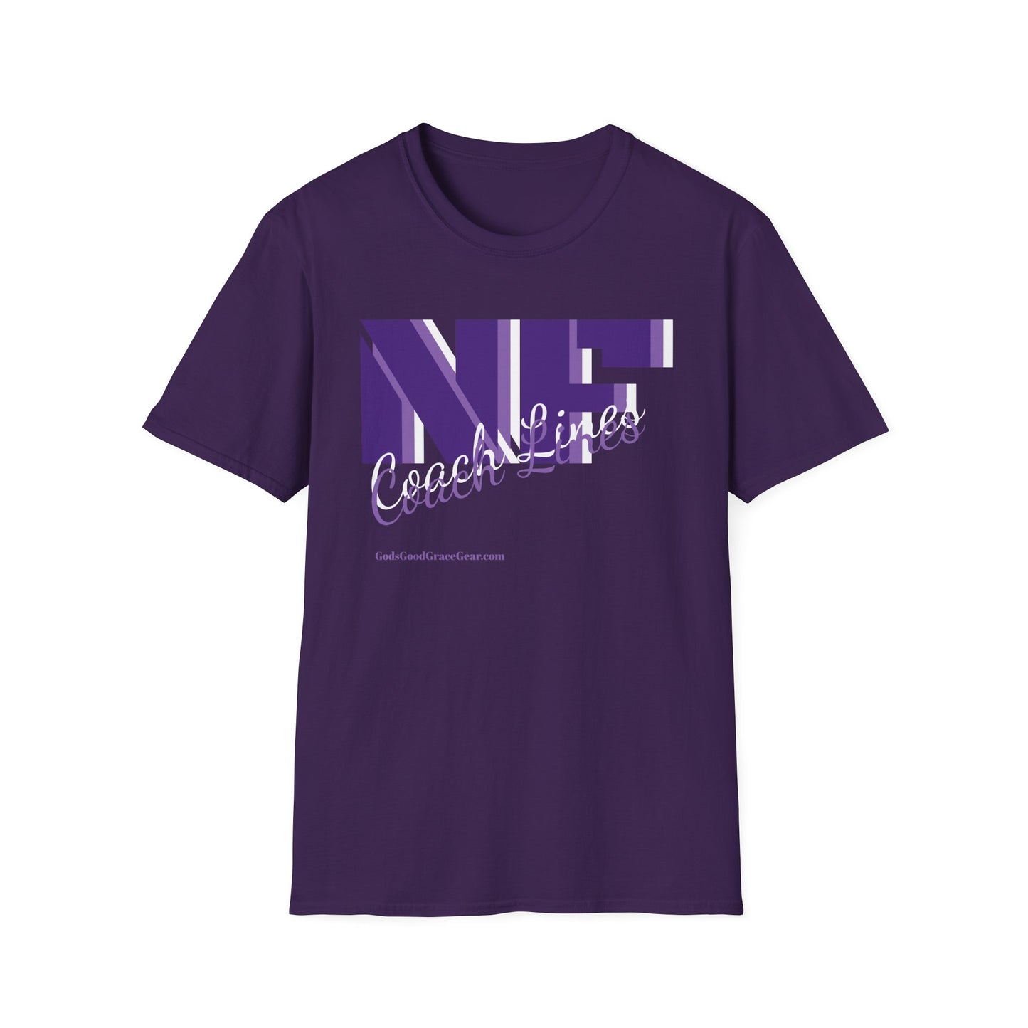 Z...NFCL WORK ATTIRE purple.. FOR EMPLOYEES PURCHASE ONLY Vibes Unisex Softstyle T-Shirt - Trendy Apparel for Creatives & Tech Enthusiasts