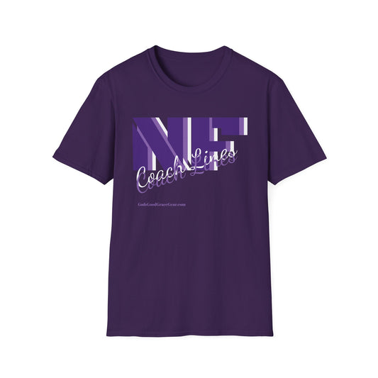 Z...NFCL WORK ATTIRE purple.. FOR EMPLOYEES PURCHASE ONLY Vibes Unisex Softstyle T-Shirt - Trendy Apparel for Creatives & Tech Enthusiasts