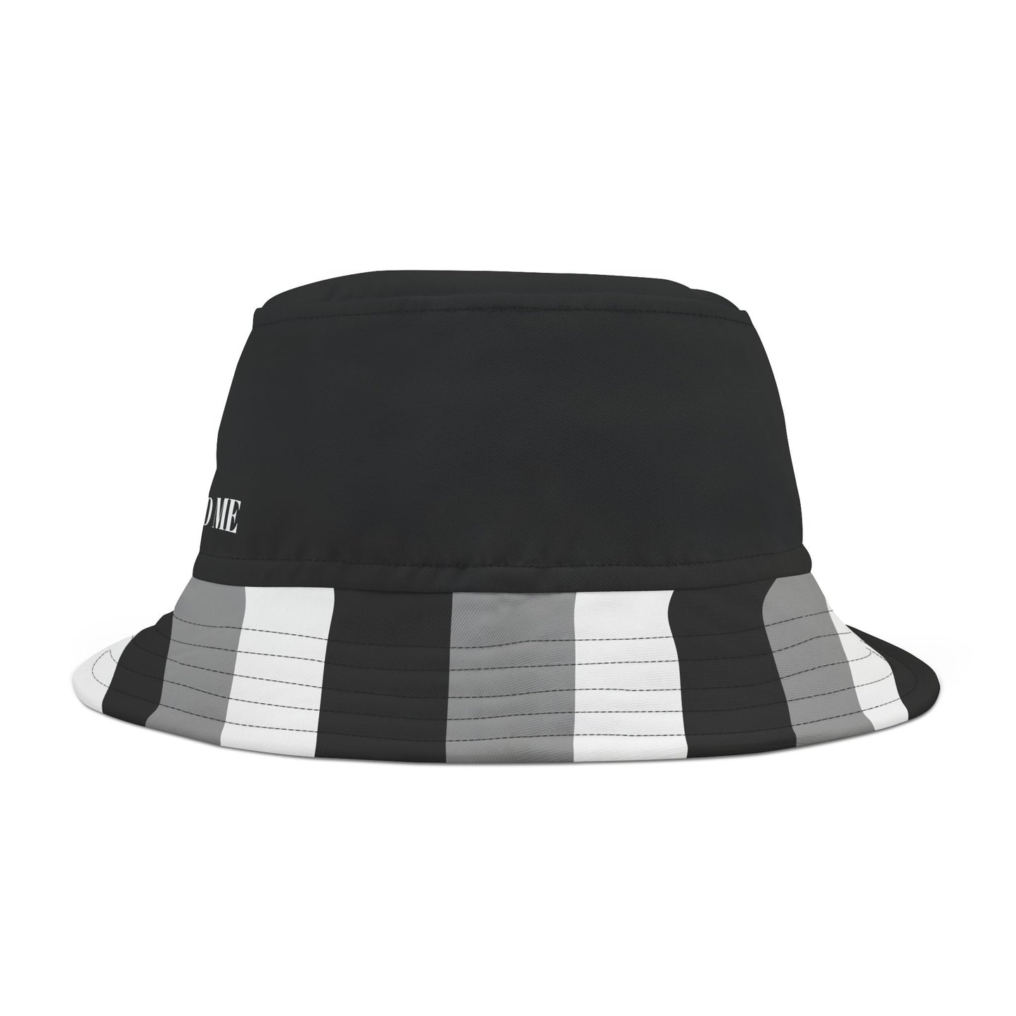 A.................JESUS SAVED ME black/gray/white Bucket Hat