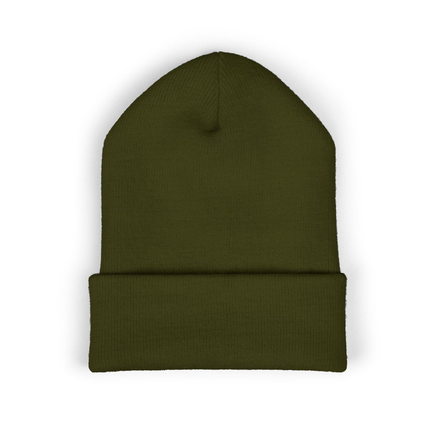 T...GGG White Logo Embroidered Classic Cuffed Beanie —MULTIPLE COLORS... Knit Hat