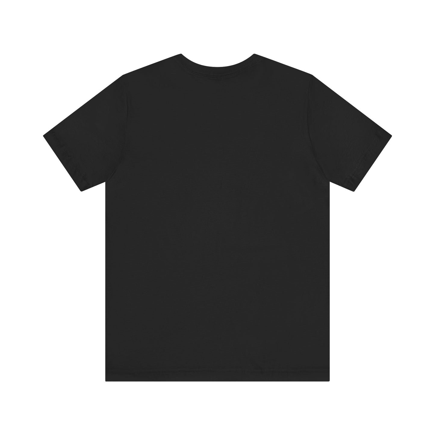 A...WHITE LOGO black Unisex Jersey Short Sleeve Tee