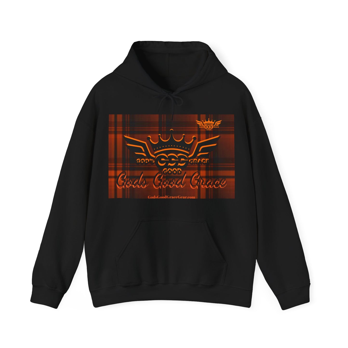 A................GGG orange black Unisex Heavy Blend™ Hooded Sweatshirt