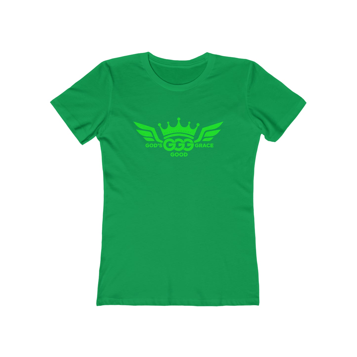 A...florsnt GREEN LOGO...(RUNS SMALLER THEN USUAL) green WOMENS tee..