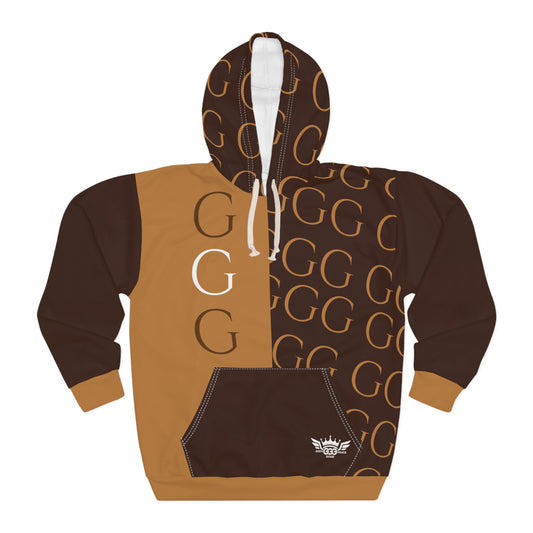 A......................GGG...POLYESTER BIG BOY BROWN DESIGN Unisex Pullover Hoodie