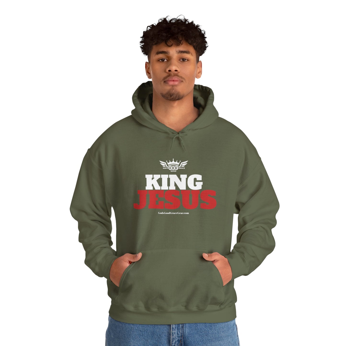 A.......................King JESUS HOODY Unisex Heavy Blend™ Hooded Sweatshirt