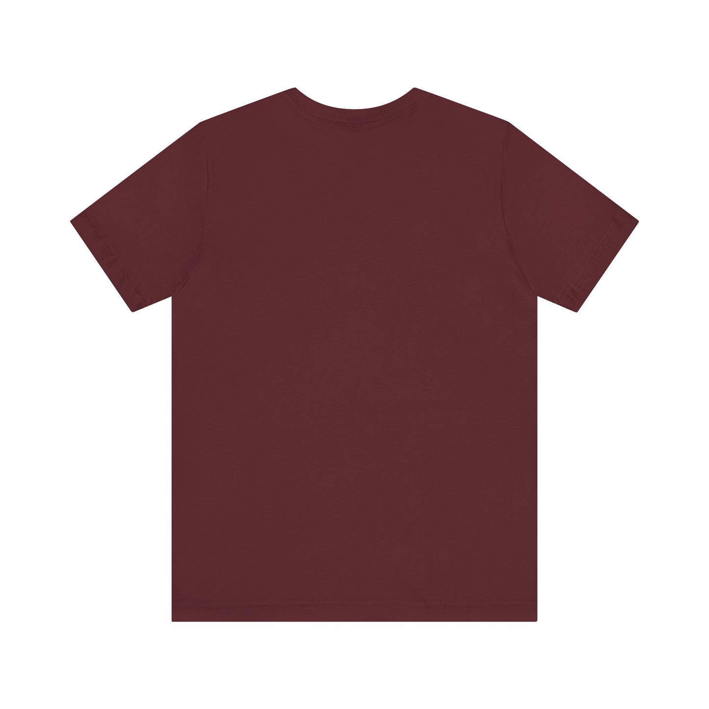 C....BLACK LOGO maroon Unisex Jersey Short Sleeve Tee