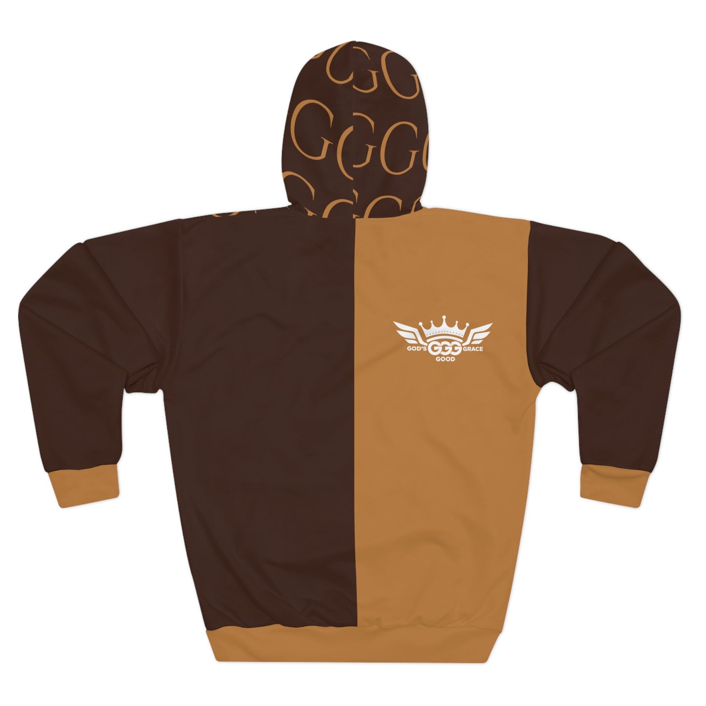 A......................GGG...POLYESTER BIG BOY BROWN DESIGN Unisex Pullover Hoodie