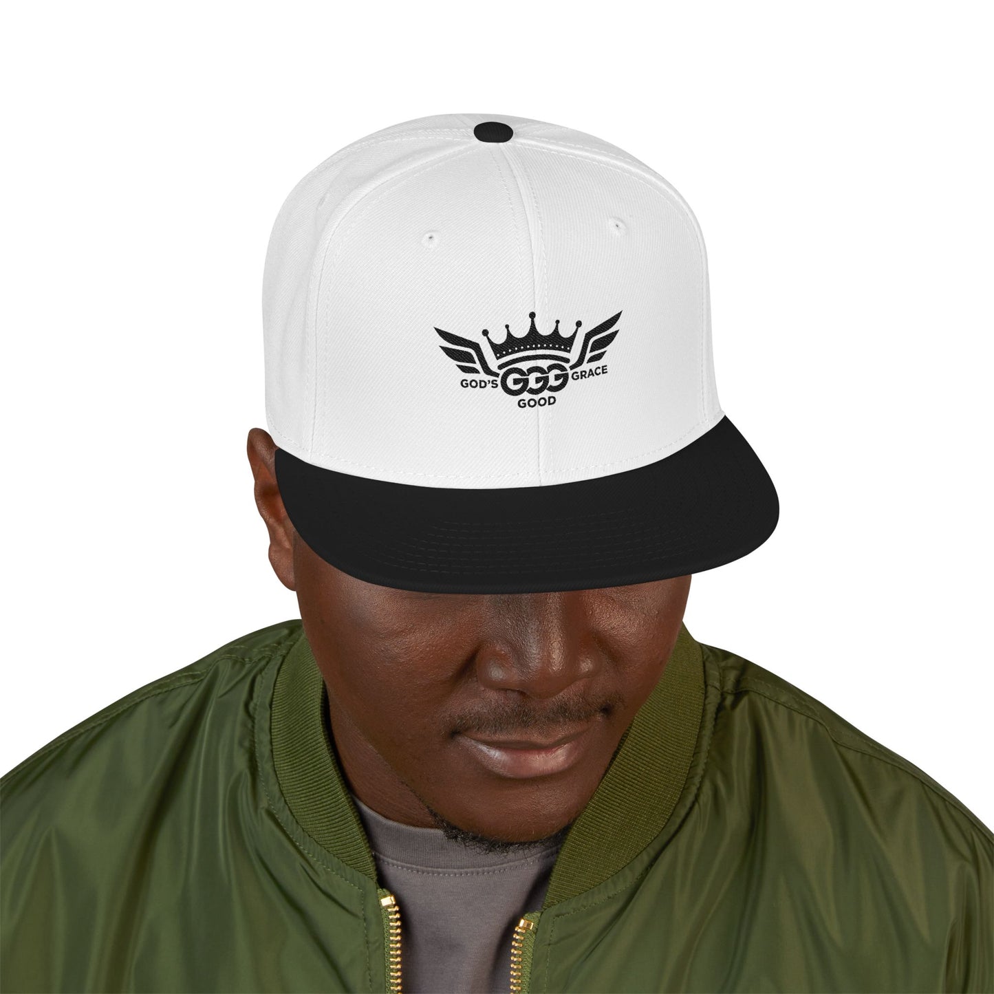 B...GGG-b "Ballers Edition"  EMBROIDERY ..MULTIPLE COLORS, Mens black logo Snapback Hat
