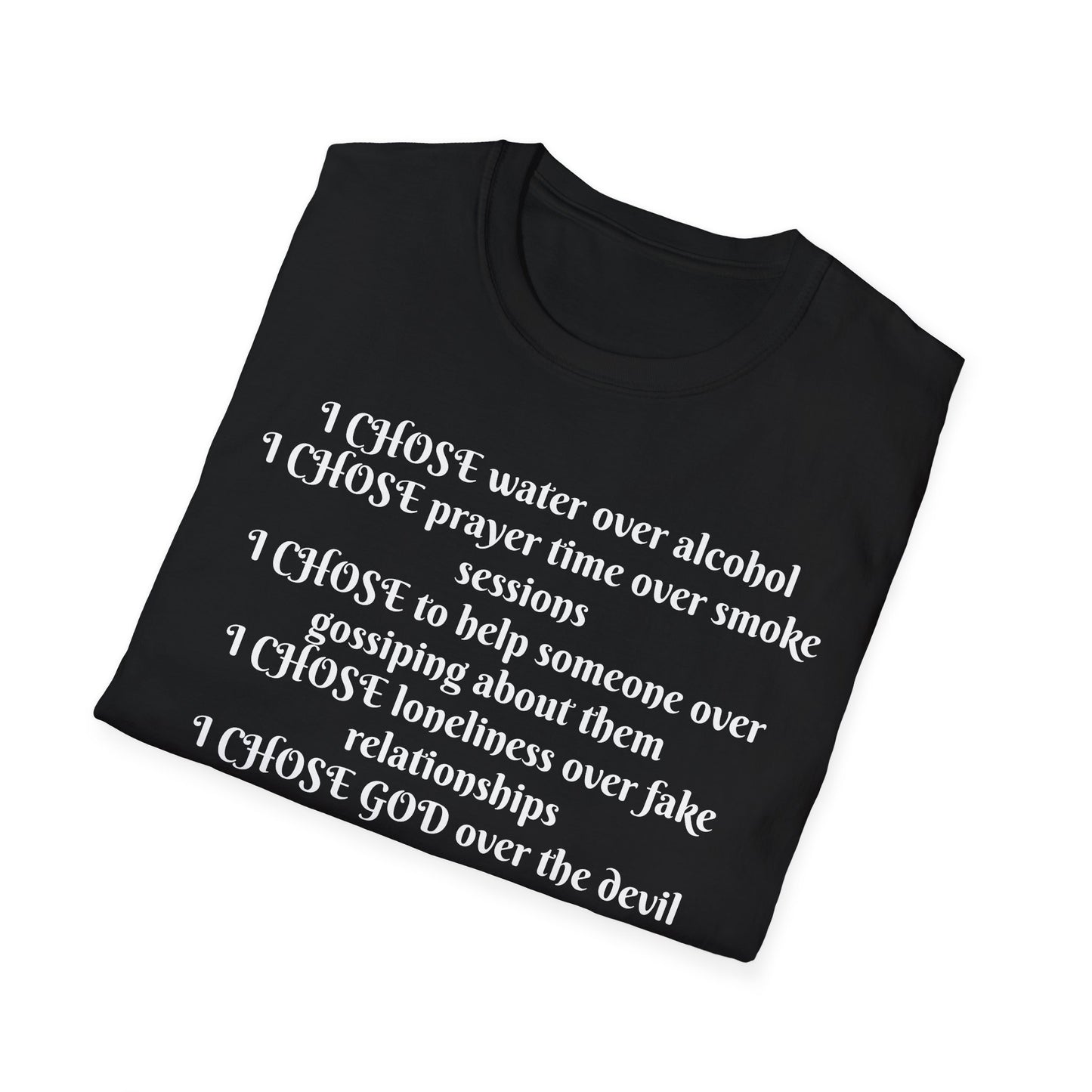 A..I CHOSE design Unisex SOFTSTYLE T-Shirt