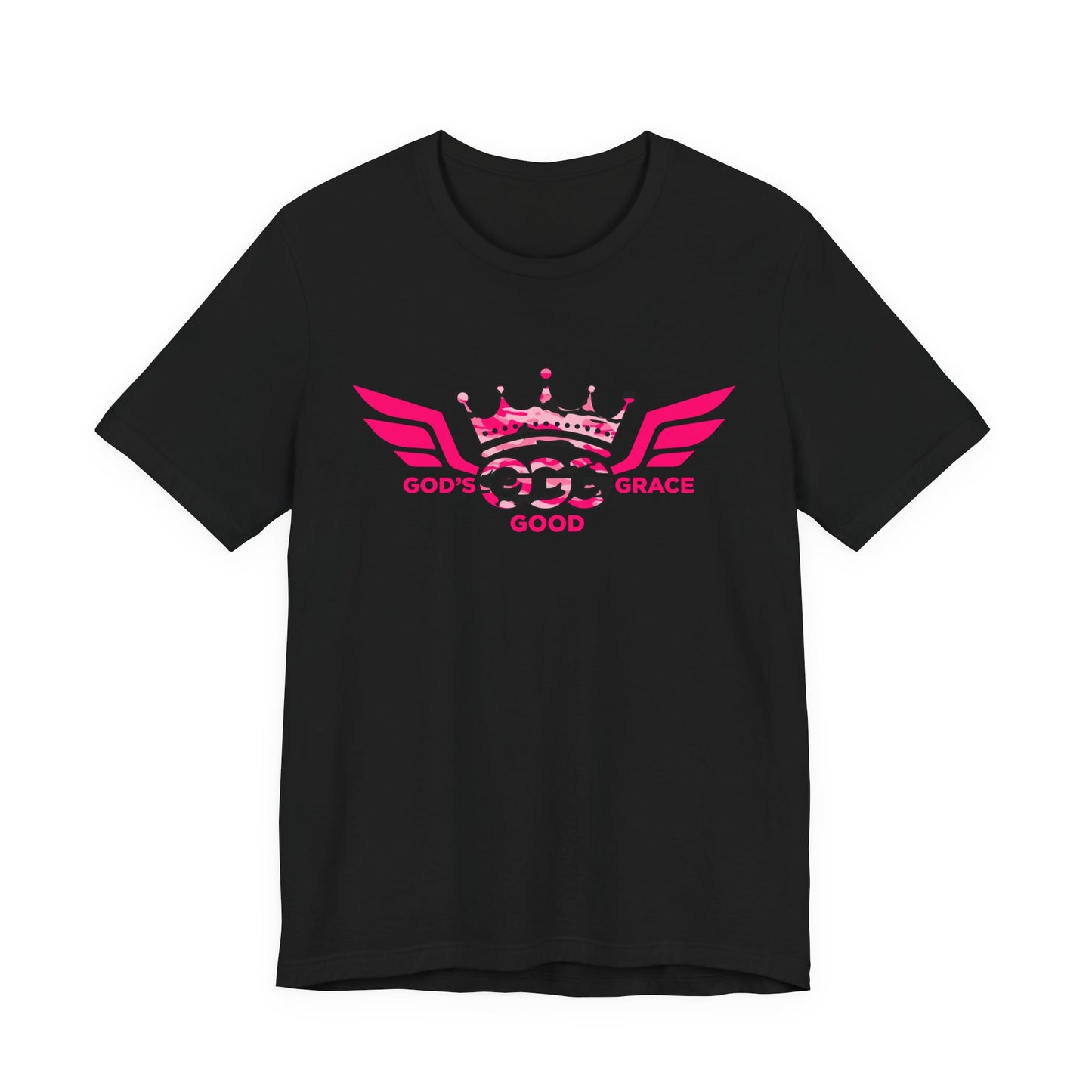 P...GGG..z....PINK Camouflage logo  (MULTIPLE COLORS) Tee — Faithwear