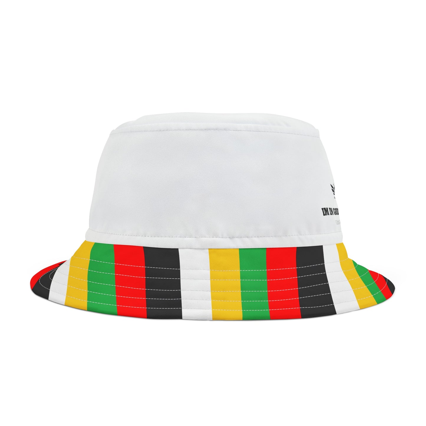 A...............Juneteenth red/black/green GGG Bucket Hat