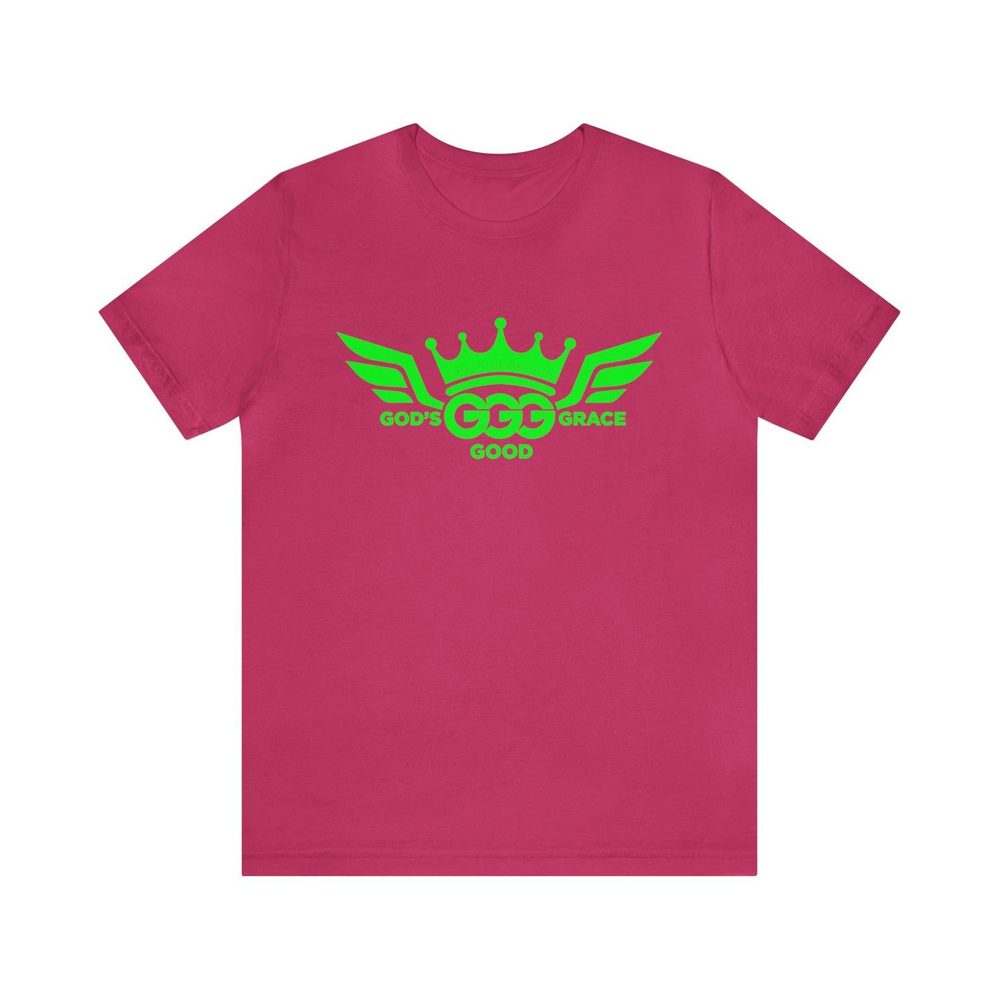 B...florsnt GREEN LOGO berry Unisex Jersey Short Sleeve Tee