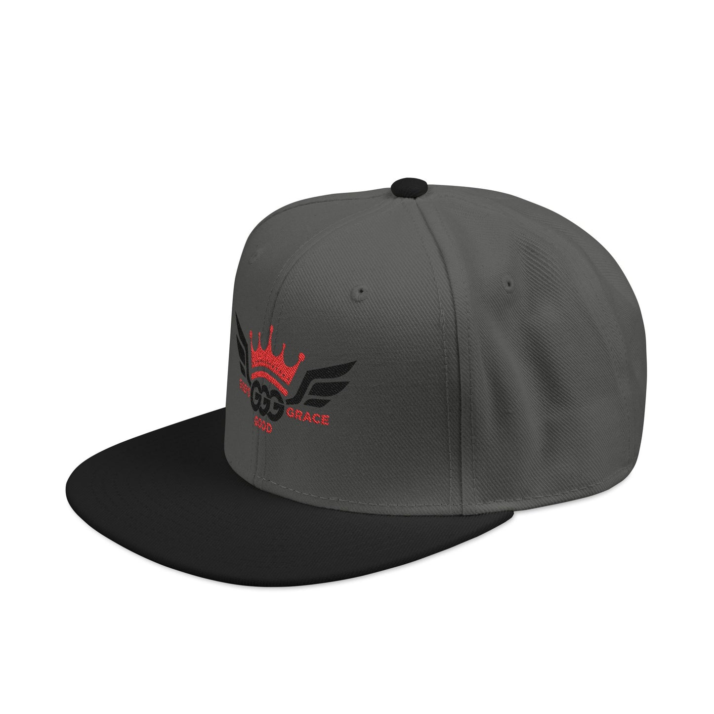 O...GGG  EMBROIDERY ..Multiple colors, Mens Red/Black logo Snapback Hat