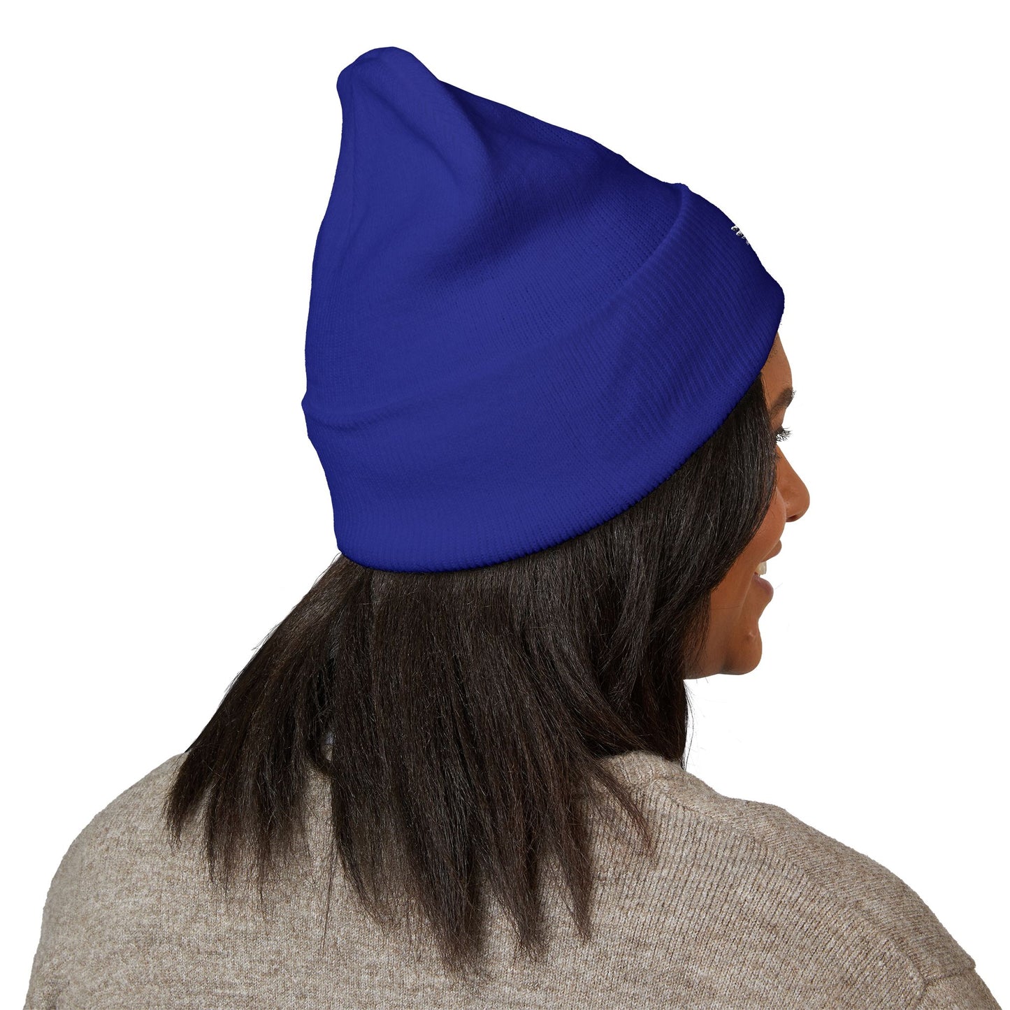 T...GGG White Logo Embroidered Classic Cuffed Beanie —MULTIPLE COLORS... Knit Hat