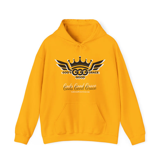 A..................GGG yellow/black Unisex Heavy Blend™ Hooded Sweatshirt