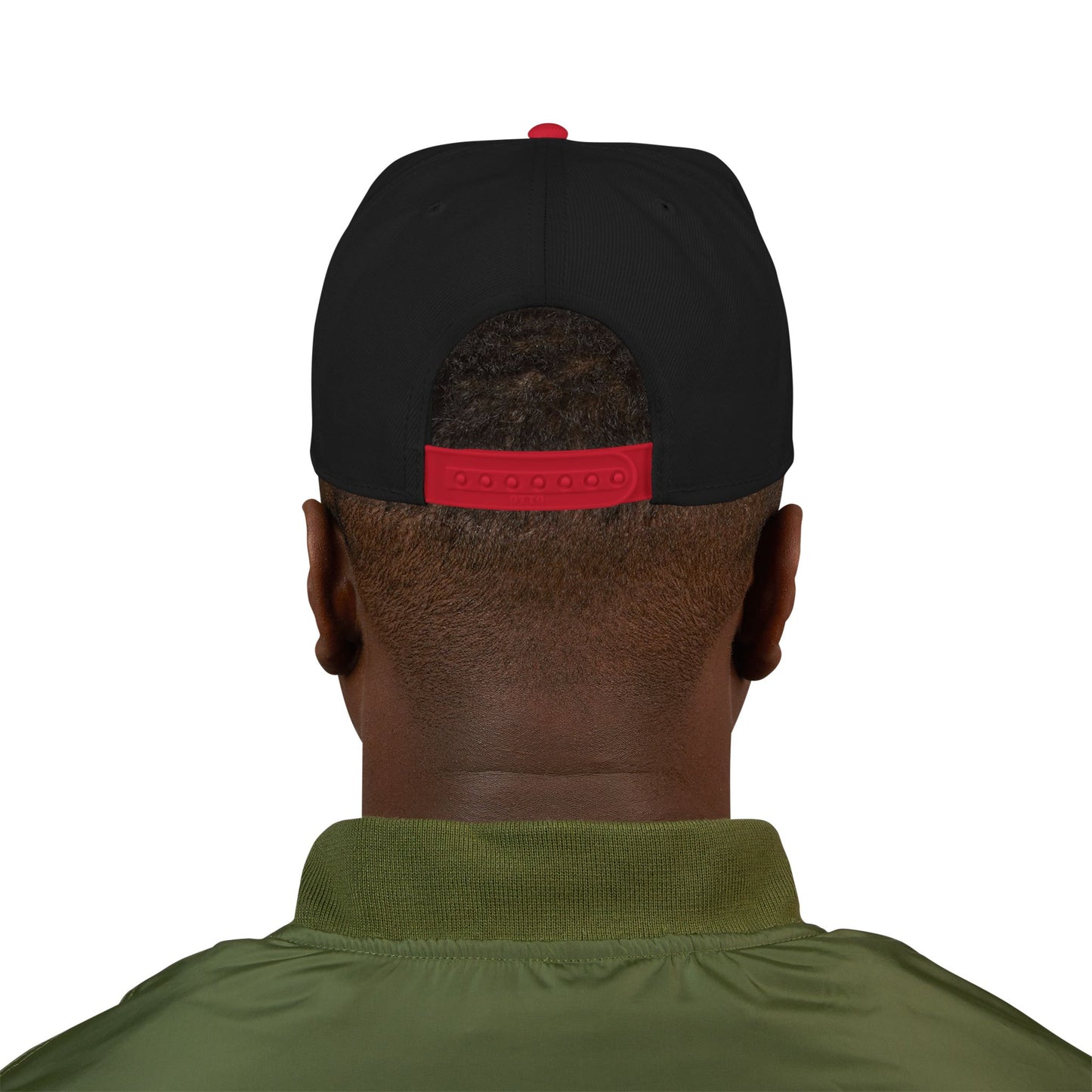 I...GGG q EMBROIDERY ..Multiple colors, Mens Red logo Snapback Hat