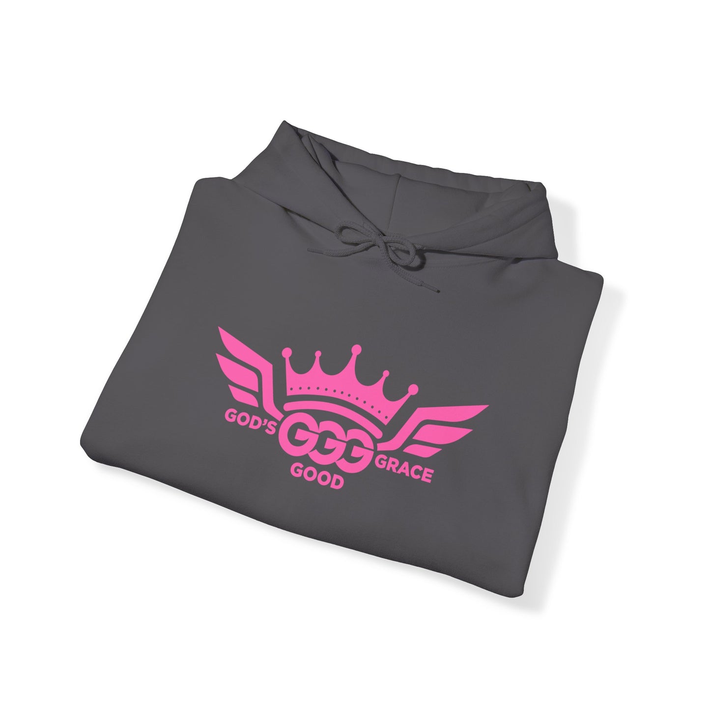 C...PINK LOGO gray Unisex Heavy Blend™ Hooded Sweatshirt