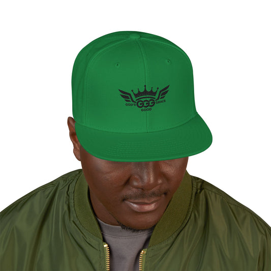 B...GGG-b "Ballers Edition" EMBROIDERY ..MULTIPLE COLORS, Mens black logo Snapback Hat