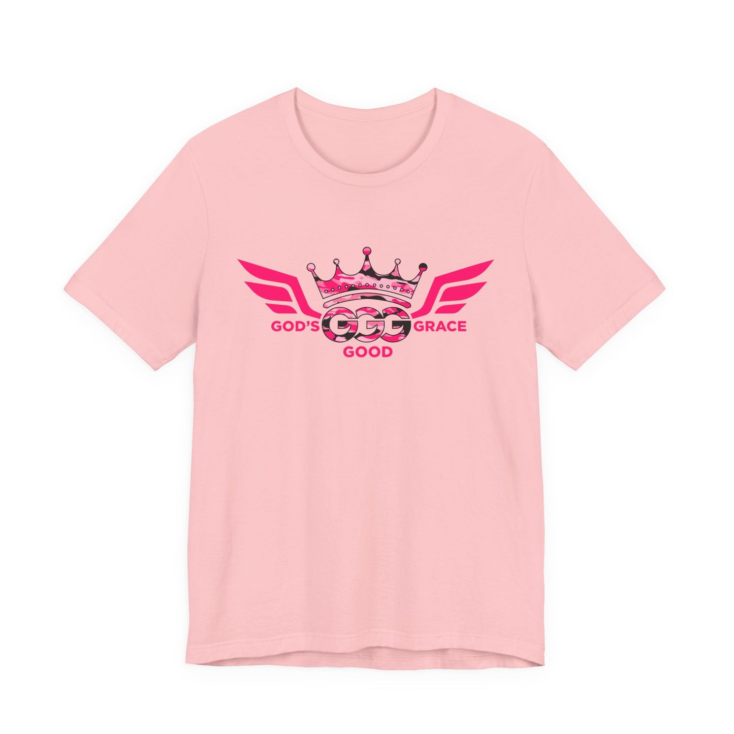 P...GGG..z....PINK Camouflage logo  (MULTIPLE COLORS) Tee — Faithwear
