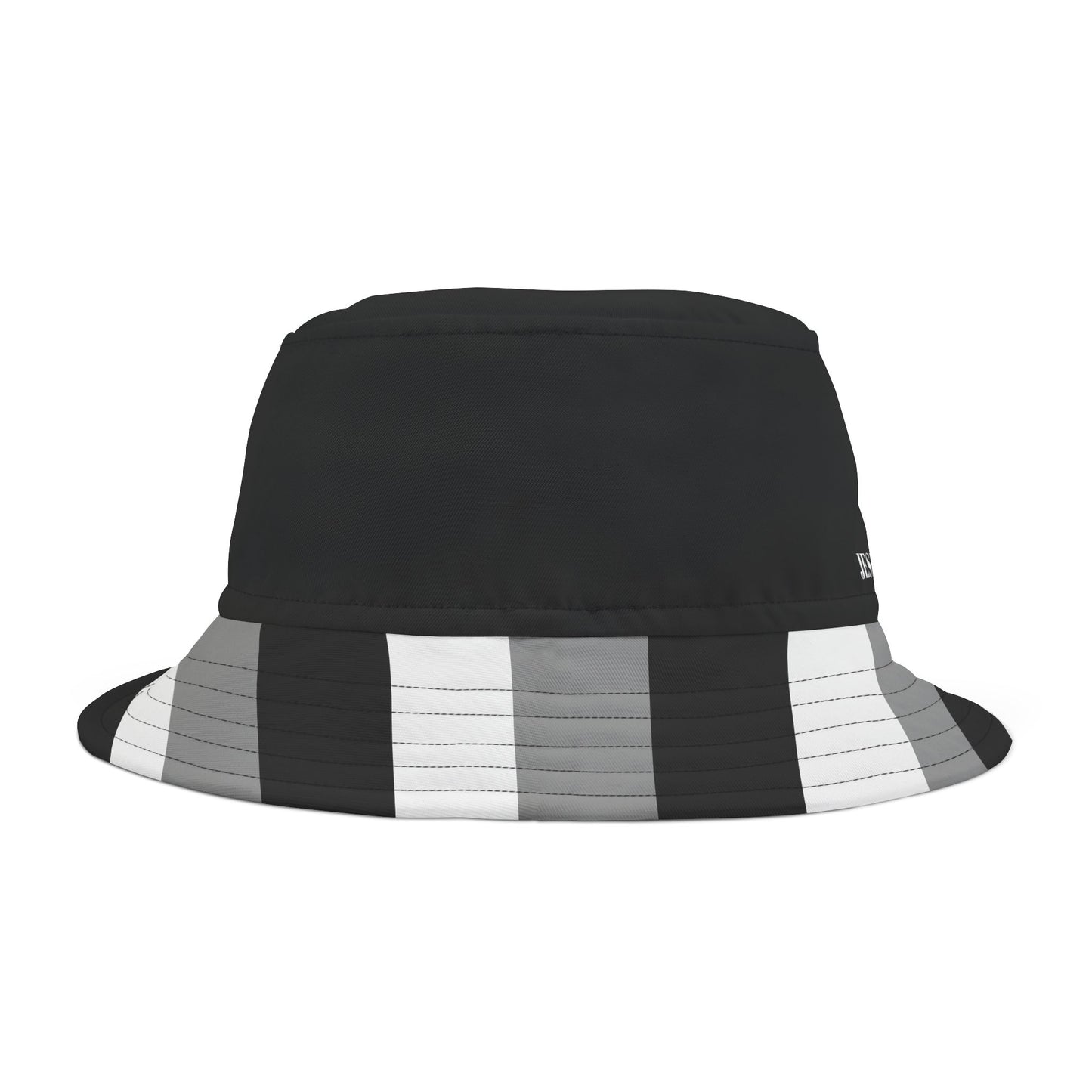 A.................JESUS SAVED ME black/gray/white Bucket Hat