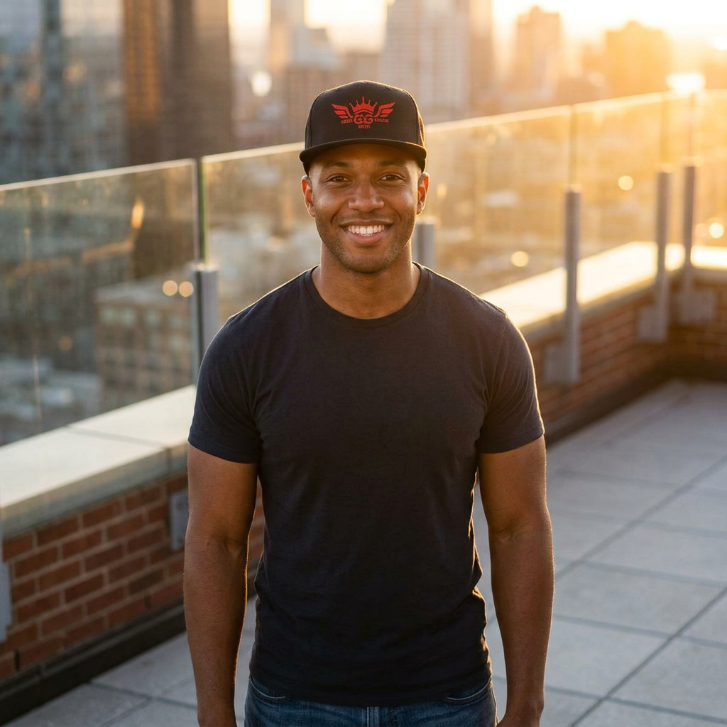 I...GGG q EMBROIDERY ..Multiple colors, Mens Red logo Snapback Hat