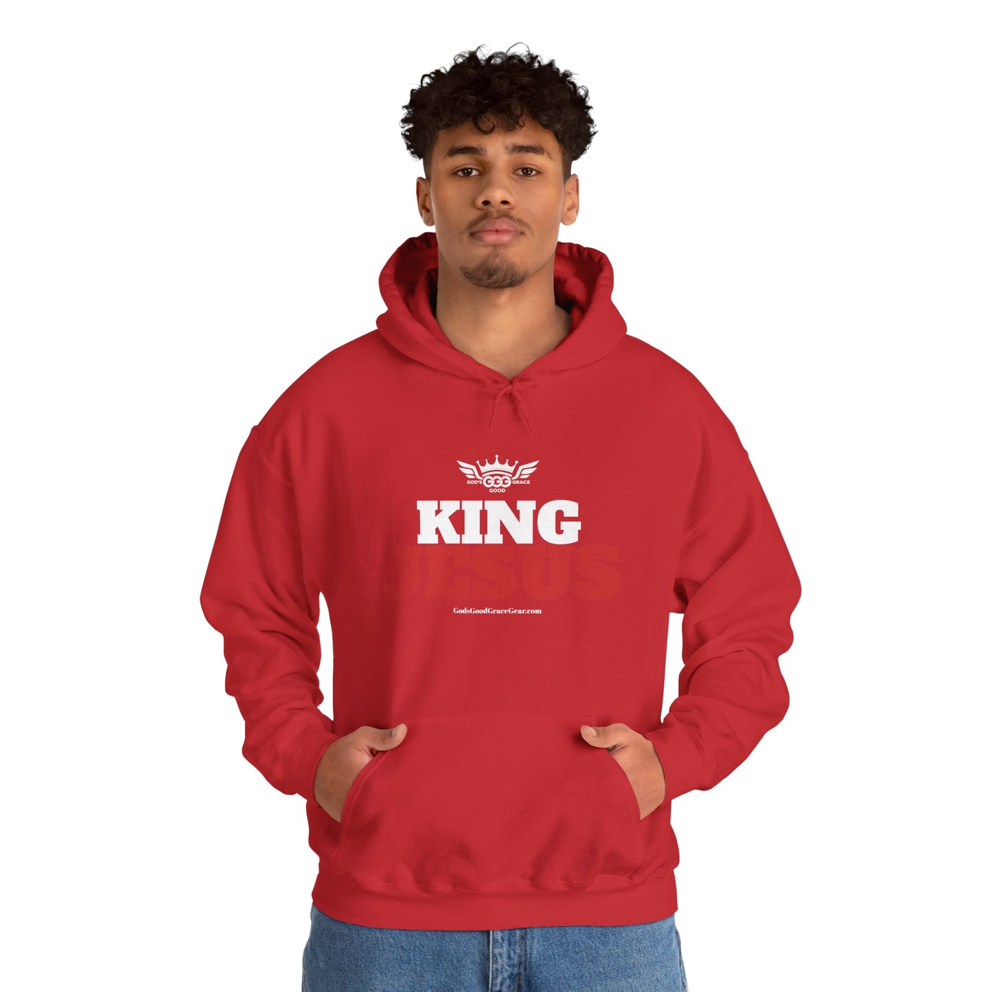 A.......................King JESUS HOODY Unisex Heavy Blend™ Hooded Sweatshirt