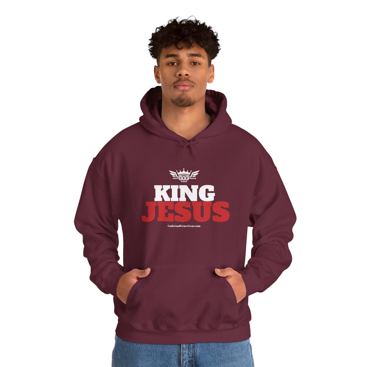A.......................King JESUS HOODY Unisex Heavy Blend™ Hooded Sweatshirt