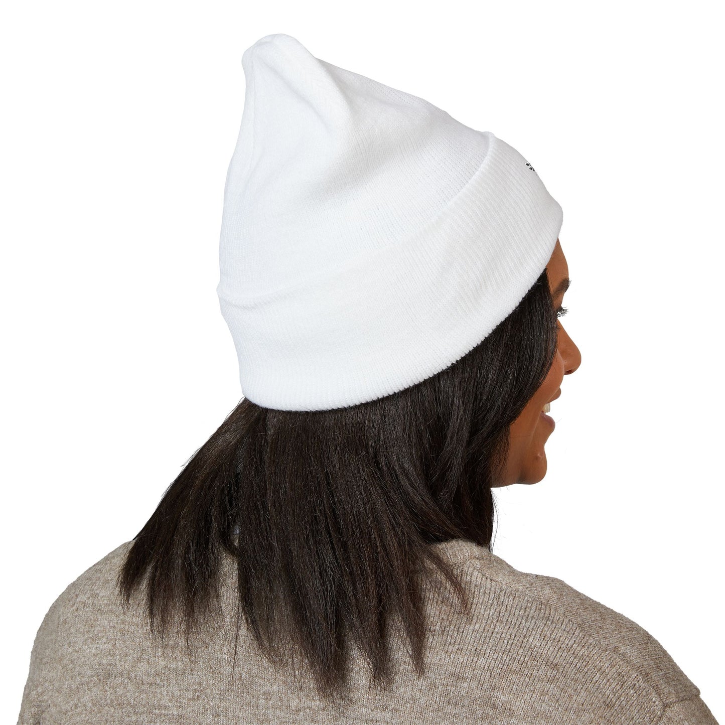 T...GGG White Logo Embroidered Classic Cuffed Beanie —MULTIPLE COLORS... Knit Hat