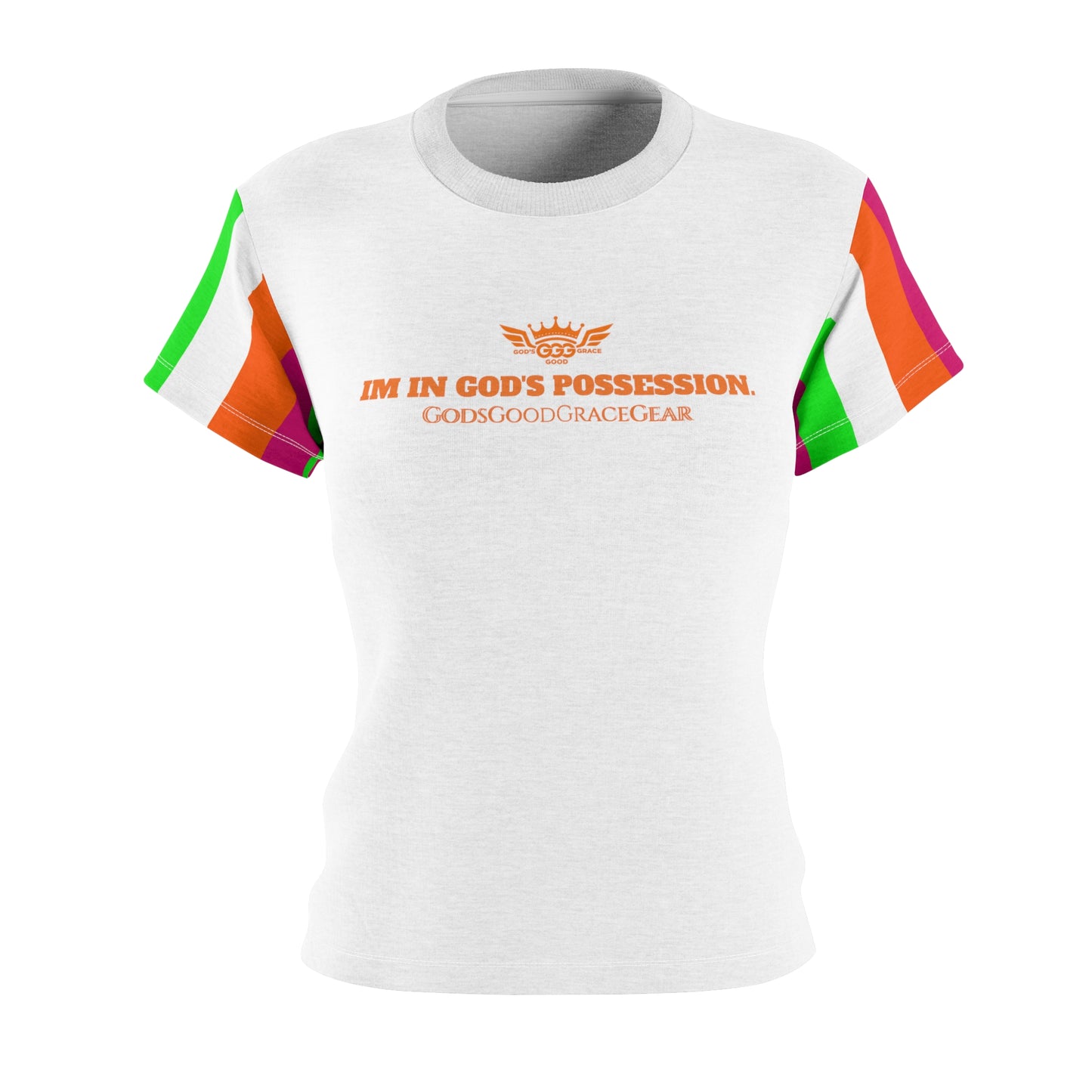 A.............rainbow (represents the Covenant) GGG Women's Cut & Sew Tee