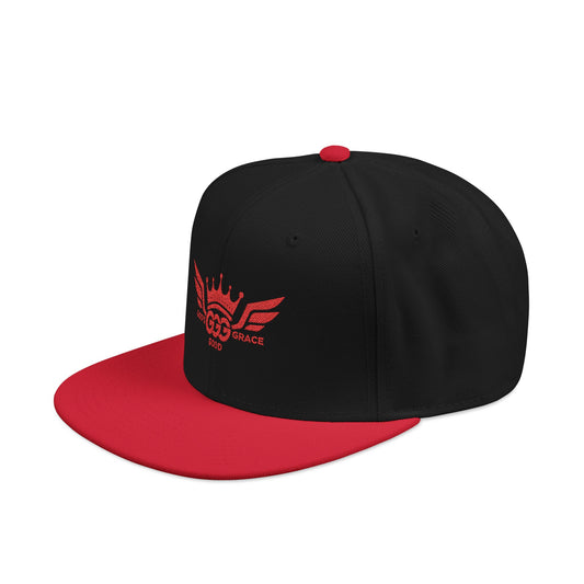 I...GGG q EMBROIDERY ..Multiple colors, Mens Red logo Snapback Hat