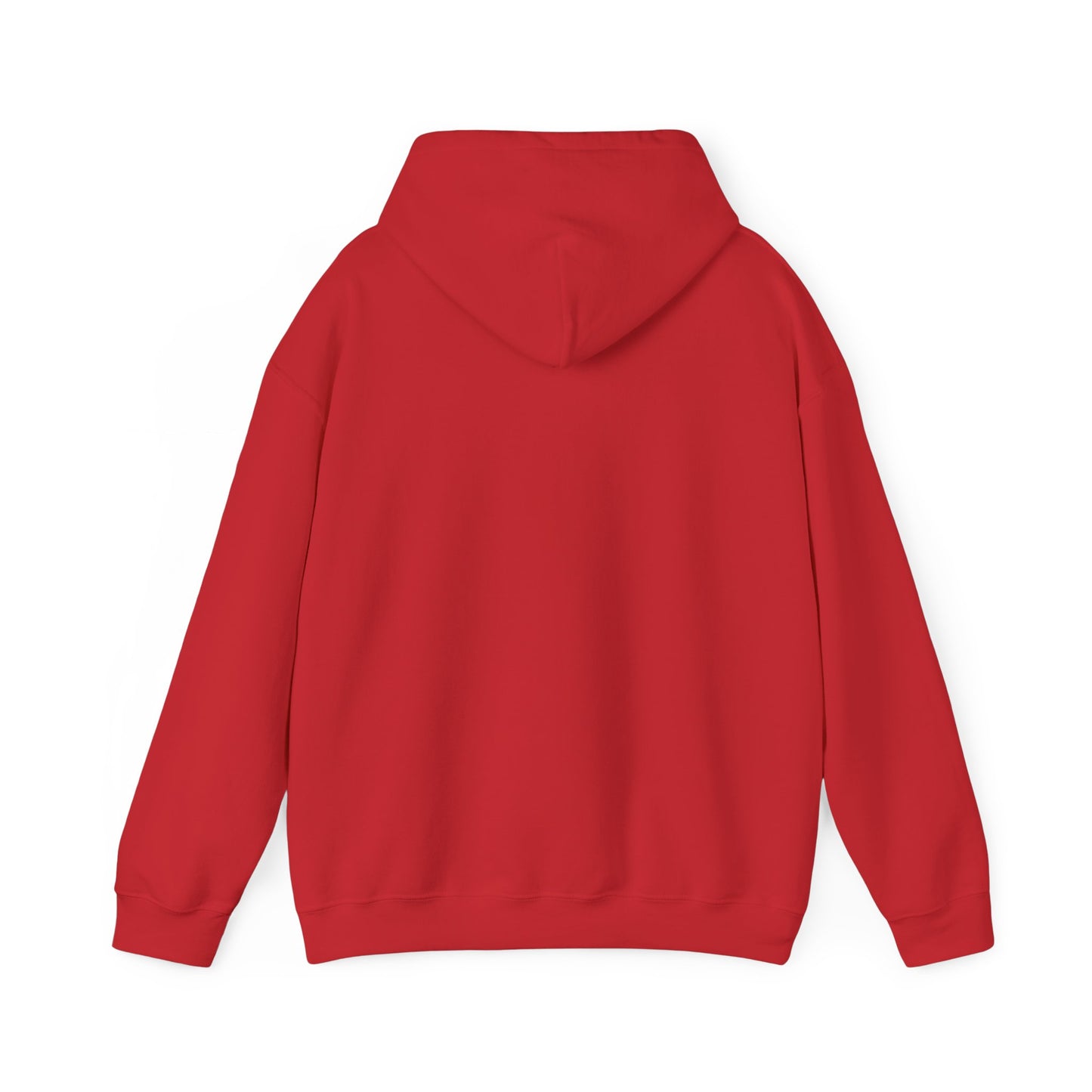 C...RED/BLACK LOGO red Unisex Heavy Blend™ Hooded Sweatshirt