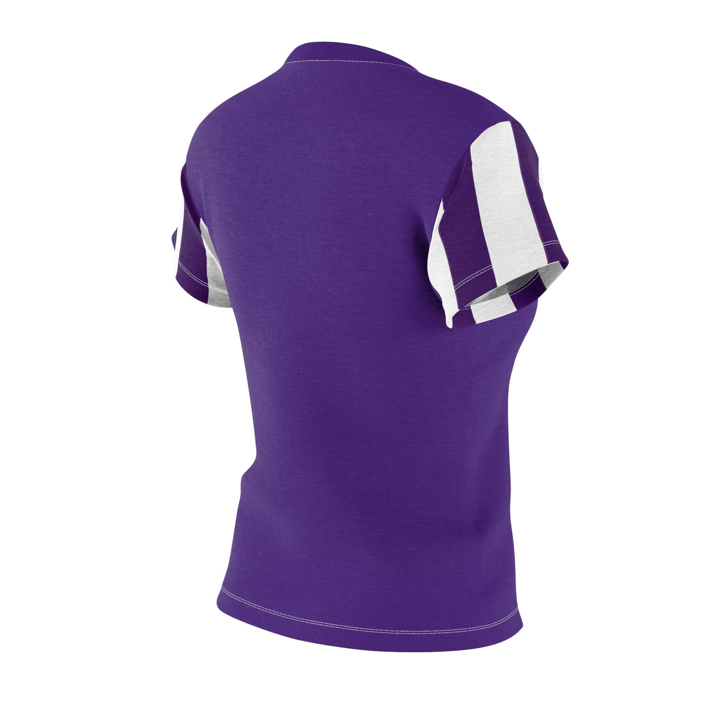 A............purple/white GGG Women's Cut & Sew Tee