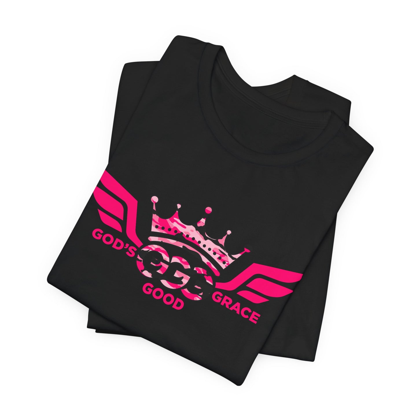 P...GGG..z....PINK Camouflage logo  (MULTIPLE COLORS) Tee — Faithwear