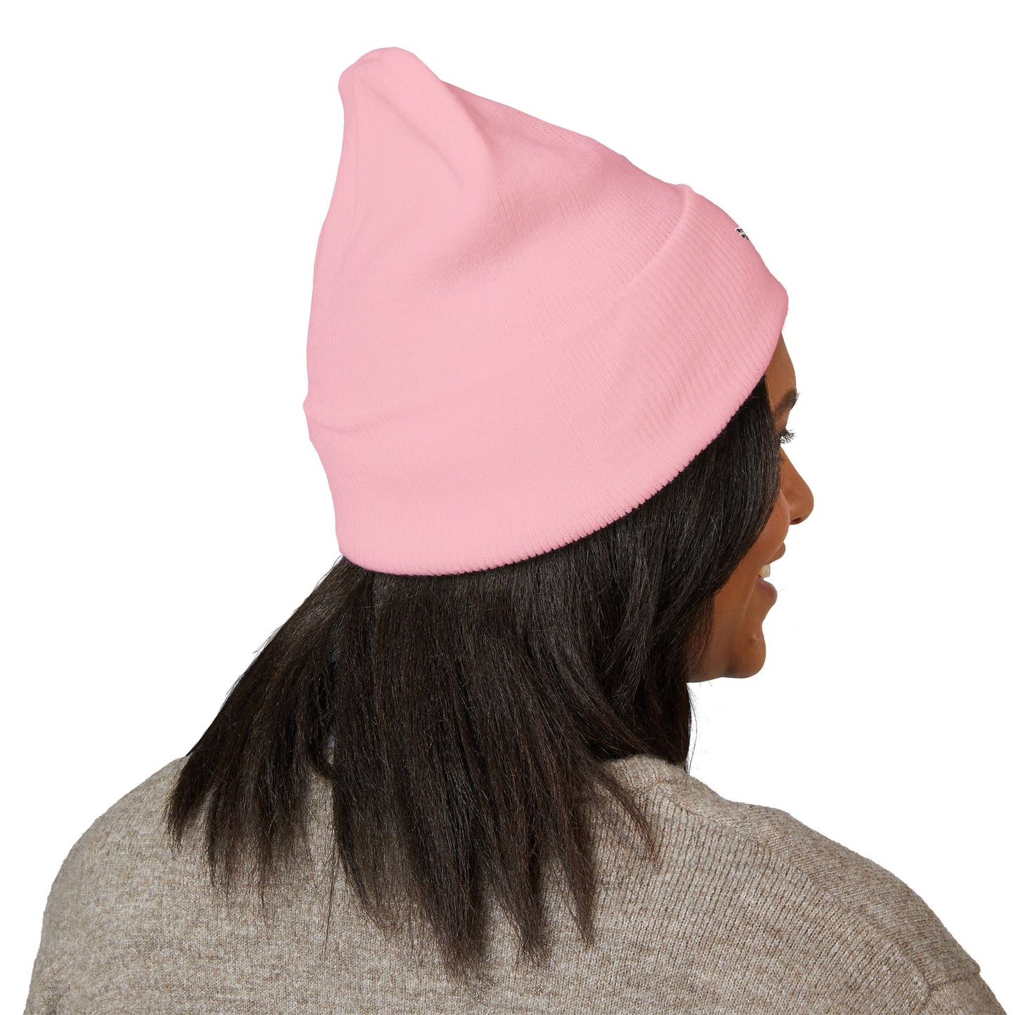 T...GGG White Logo Embroidered Classic Cuffed Beanie —MULTIPLE COLORS... Knit Hat